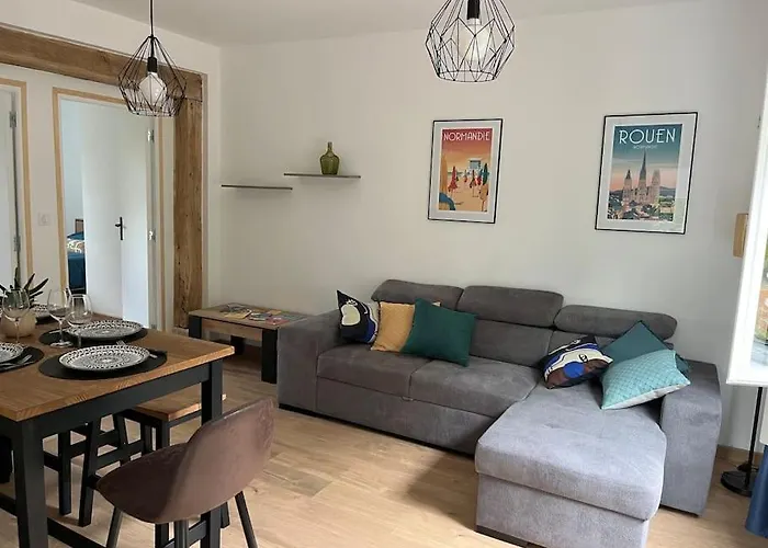 Chez Mélanie, Près De L’abbaye Apartamento *