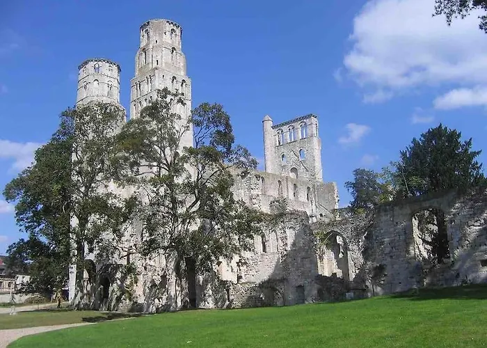 Chez Mélanie, Près De L’abbaye Apartamento Jumièges
